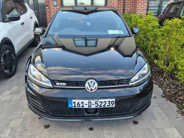 Volkswagen Golf Hatchback, Diesel, 2016, Black