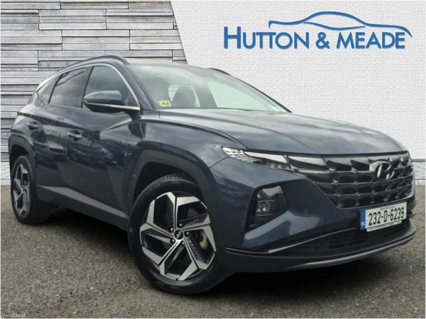 Hyundai Tucson SUV, Petrol Hybrid, 2023, Green