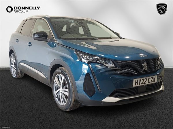 Peugeot 3008 Estate, Diesel, 2022, Blue