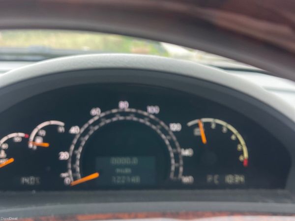 Mercedes-Benz S-Class Saloon, Petrol, 2004, Silver