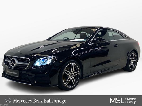 Mercedes-Benz E-Class Coupe, Diesel, 2019, Black