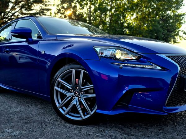 Lexus IS Saloon, Petrol Hybrid, 2014, Blue