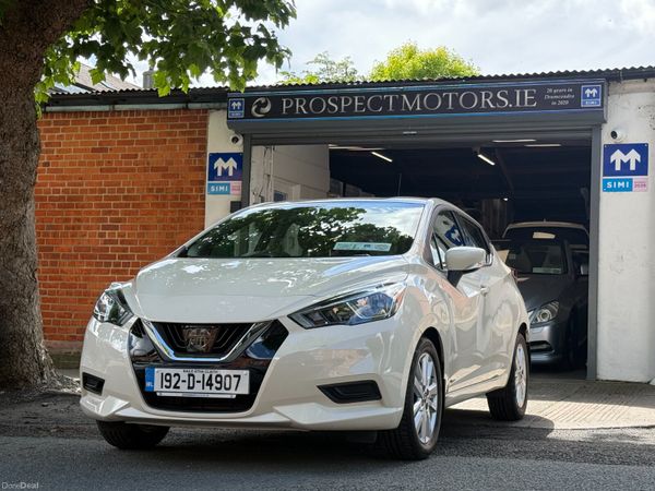 Nissan Micra Hatchback, Petrol, 2019, White