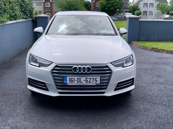 Audi A4 Saloon, Petrol, 2016, White
