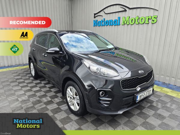 Kia Sportage SUV, Diesel, 2018, Black