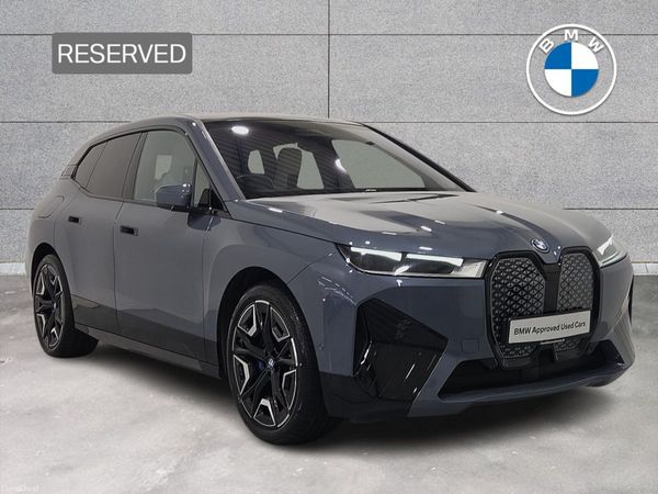 BMW iX SUV, Electric, 2022, Grey