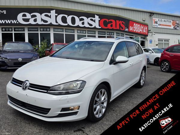Volkswagen Golf Estate, Petrol, 2015, White
