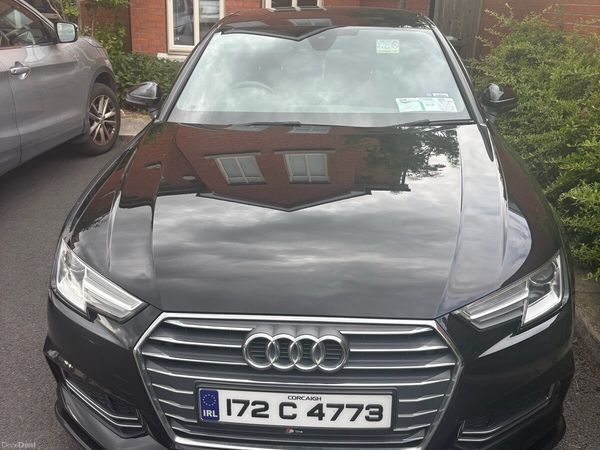 Audi A4 Saloon, Diesel, 2017, Black