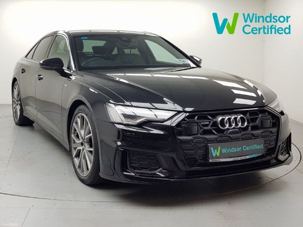 Audi A6 Saloon, Petrol Plug-in Hybrid, 2024, Black