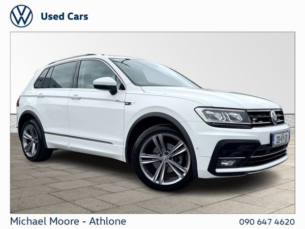 Volkswagen Tiguan SUV, Diesel, 2020, White