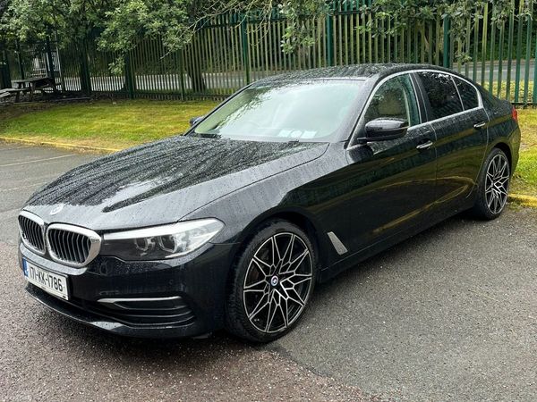 BMW 5-Series Saloon, Diesel, 2017, Black