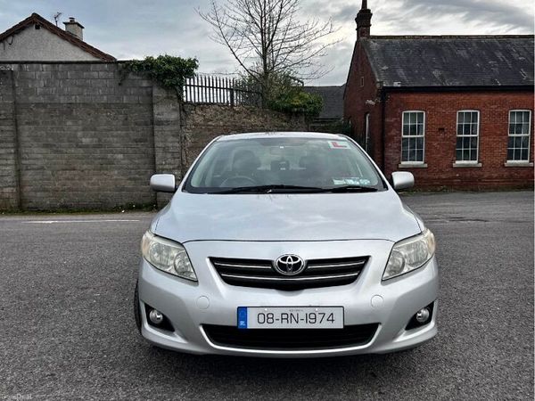 Toyota Corolla Saloon, Petrol, 2008, Silver