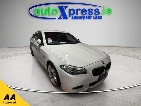 BMW 5-Series Saloon, Diesel, 2016, White