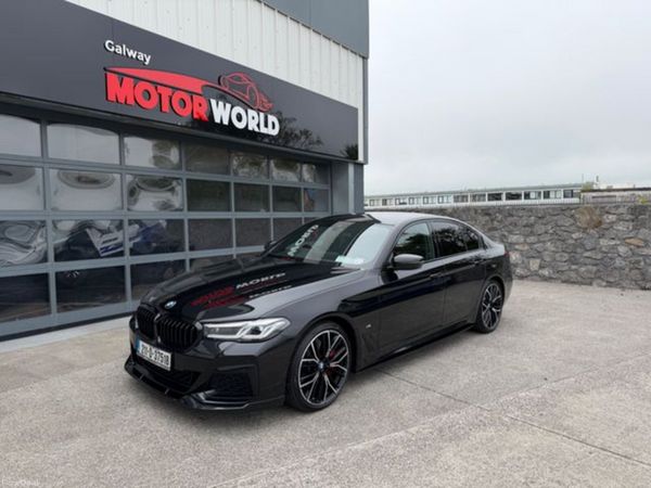 BMW 5-Series Saloon, Diesel, 2021, Black