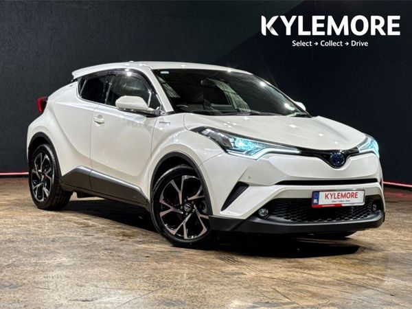 Toyota C-HR SUV, Petrol Hybrid, 2019, White