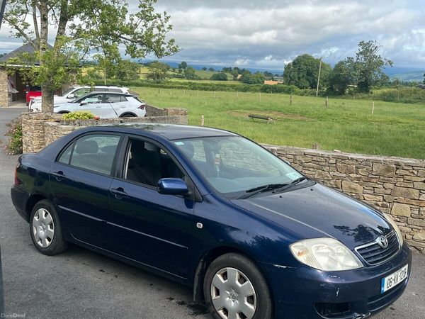 Toyota Corolla Saloon, Petrol, 2006, Blue