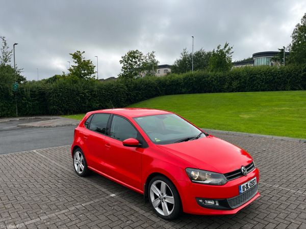 Volkswagen Polo Hatchback, Diesel, 2010, Red
