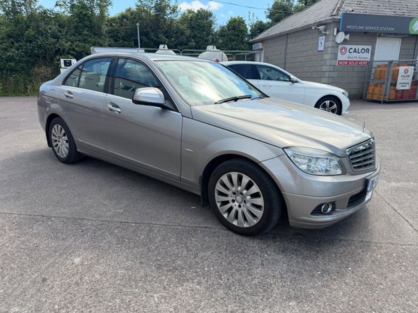 Mercedes-Benz C-Class Saloon, Petrol, 2008, Silver