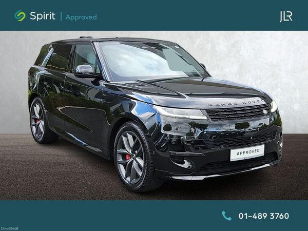 Land Rover Range Rover Sport SUV, Petrol Hybrid, 2025, Black