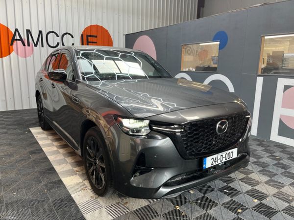 Mazda CX-60 SUV, Petrol Plug-in Hybrid, 2024, Black