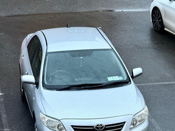 Toyota Corolla Saloon, Petrol, 2008, Silver