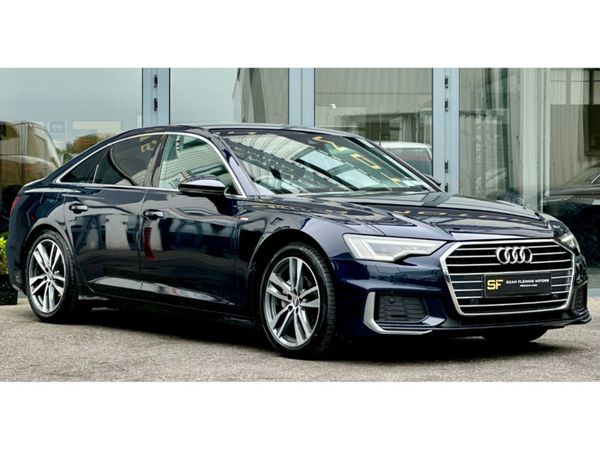 Audi A6 Saloon, Diesel, 2019, Blue