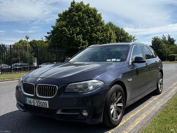 BMW 5-Series Estate, Diesel, 2014, Blue