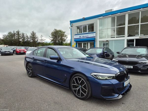BMW 5-Series Saloon, Diesel, 2022, Blue