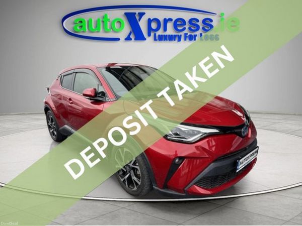 Toyota C-HR SUV, Petrol Hybrid, 2021, Red