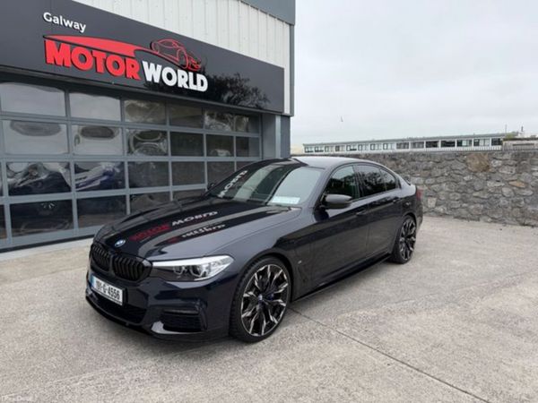 BMW 5-Series Saloon, Petrol Plug-in Hybrid, 2019, Black