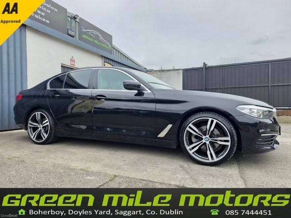 BMW 5-Series Saloon, Diesel, 2018, Black