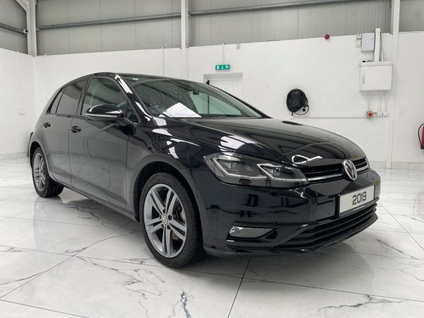 Volkswagen Golf Hatchback, Petrol, 2019, Black
