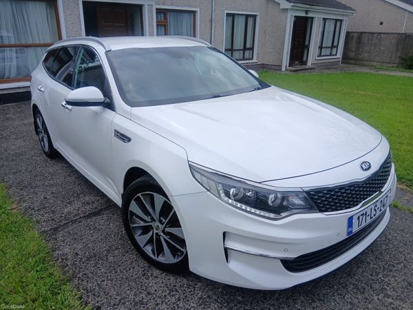 Kia Optima Estate, Diesel, 2017, White