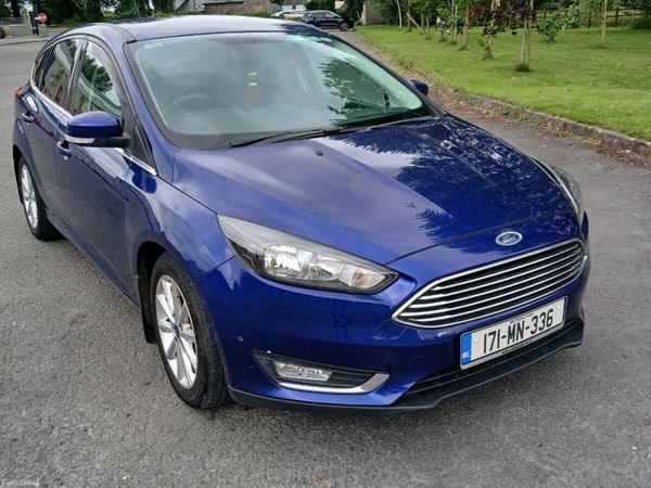 Ford Focus Hatchback, Diesel, 2017, Blue