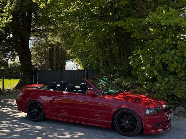 BMW 3-Series Convertible, Petrol, 2003, Red
