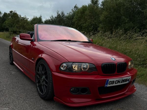 BMW 3-Series Convertible, Petrol, 2003, Red