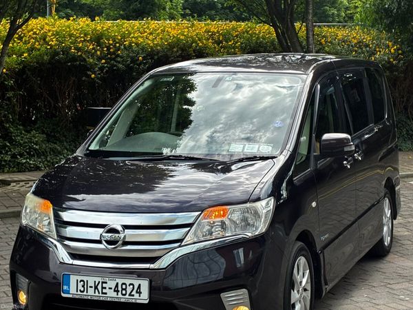 Nissan Serena MPV, Petrol Hybrid, 2013, Black