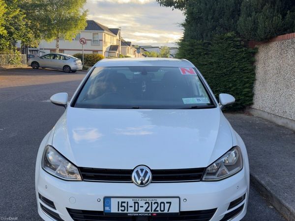 Volkswagen Golf Estate, Petrol, 2015, White