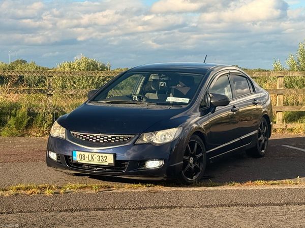 Honda Civic Saloon, Petrol Hybrid, 2008, Blue