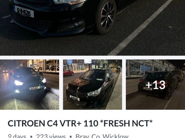 Citroen C4 Hatchback, Diesel, 2012, Black