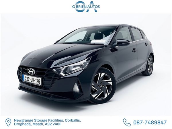 Hyundai i20 Hatchback, Petrol, 2022, Black