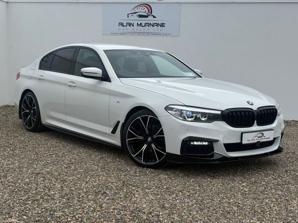 BMW 5-Series Saloon, Diesel, 2019, White