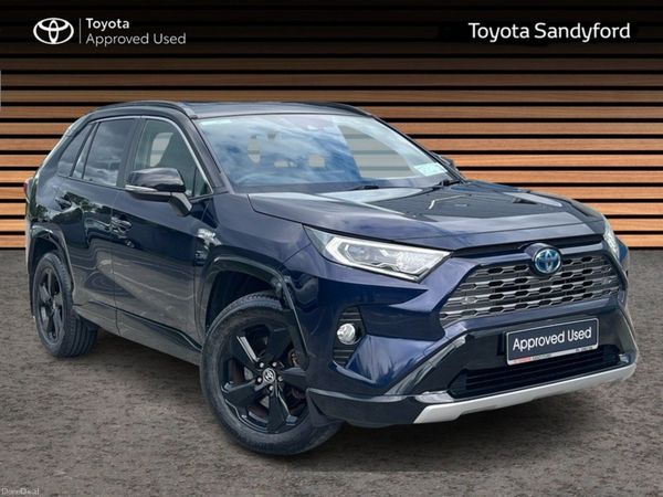 Toyota RAV4 SUV, Petrol Hybrid, 2021, Blue