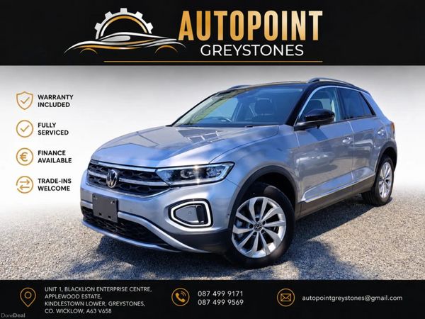 Volkswagen T-Roc SUV, Diesel, 2023, Silver