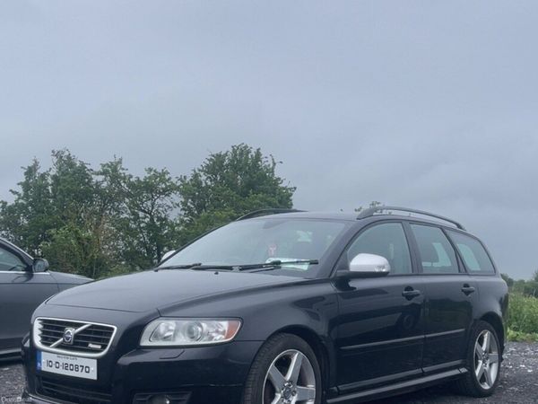Volvo V50 Estate, Diesel, 2010, Black