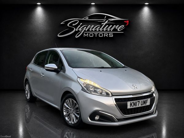 Peugeot 208 Hatchback, Petrol, 2017, Silver