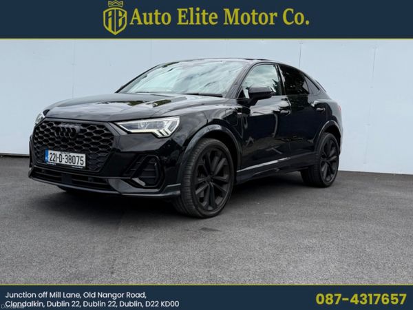 Audi Q3 SUV, Petrol Plug-in Hybrid, 2022, Black