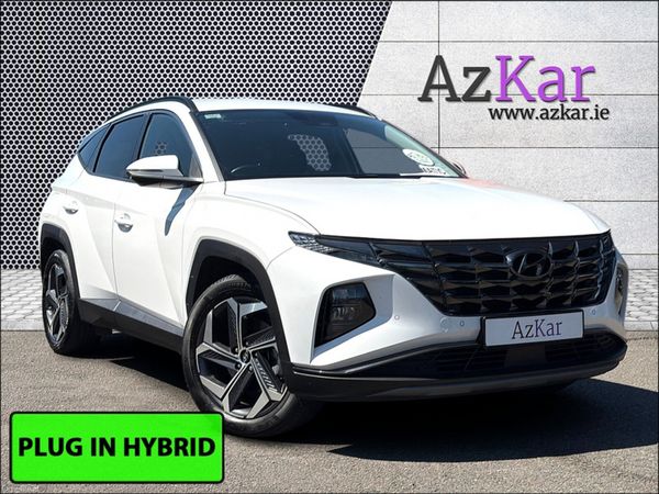 Hyundai Tucson SUV, Petrol Plug-in Hybrid, 2023, White