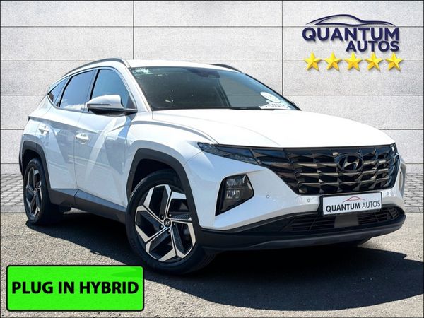 Hyundai Tucson SUV, Petrol Plug-in Hybrid, 2023, White