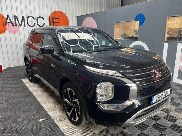 Mitsubishi Outlander SUV, Petrol Plug-in Hybrid, 2023, Black